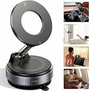 Vacuum Suction Magnetic Mobile Bracket – Compact Hands-Free Phone Holder
