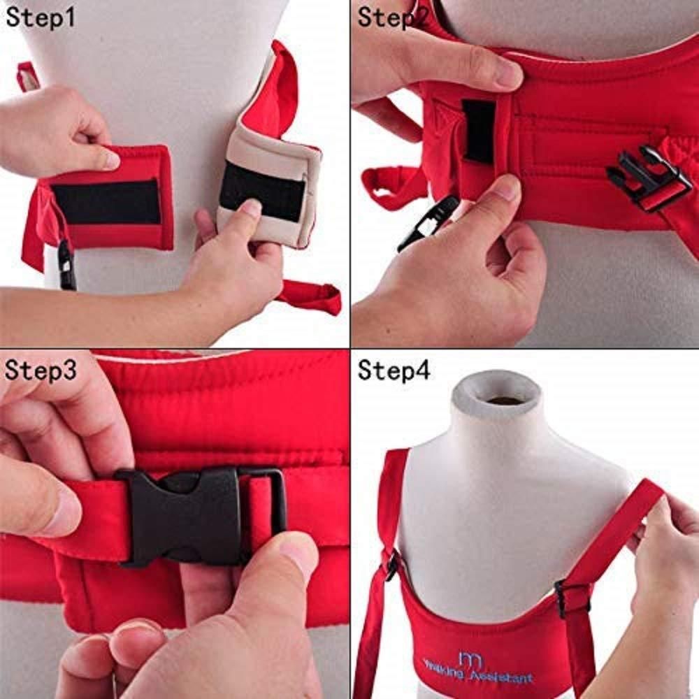 Baby Walker Assistant Belt – Adjustable Anti-Fall Learning Harness for Toddlers