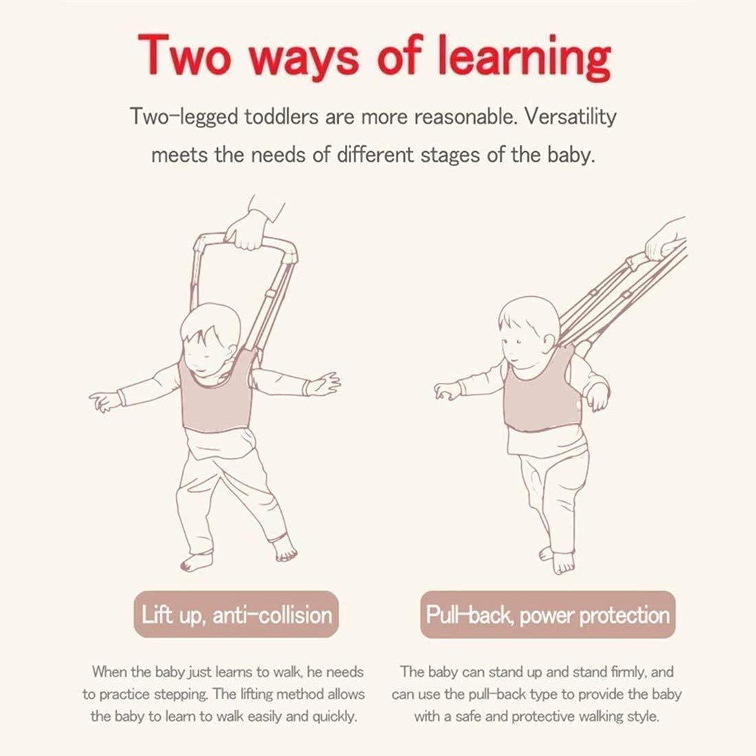 Baby Walker Assistant Belt – Adjustable Anti-Fall Learning Harness for Toddlers