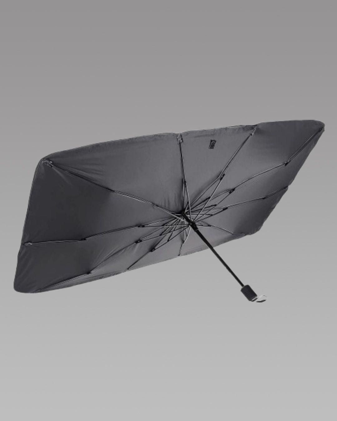 Car Windshield Sun Shade Umbrella – Alloy Steel Frame, Thermal Heat & UV Protection