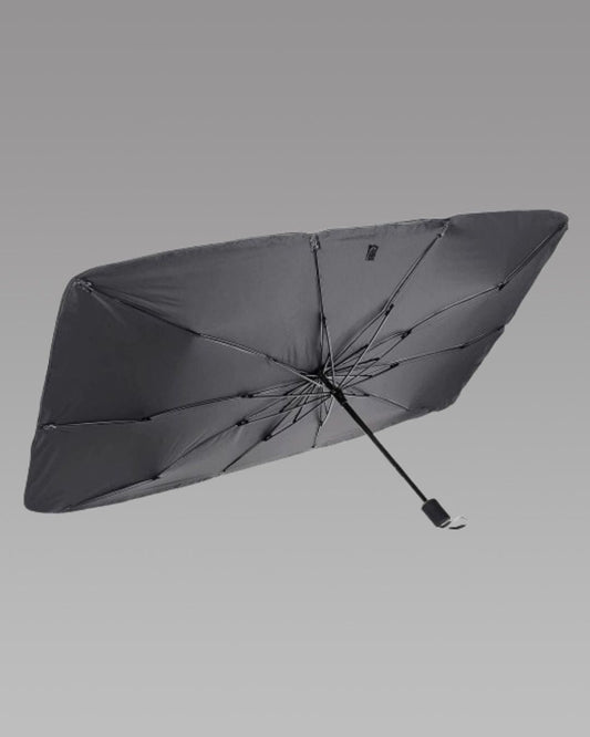Car Windshield Sun Shade Umbrella – Alloy Steel Frame, Thermal Heat & UV Protection