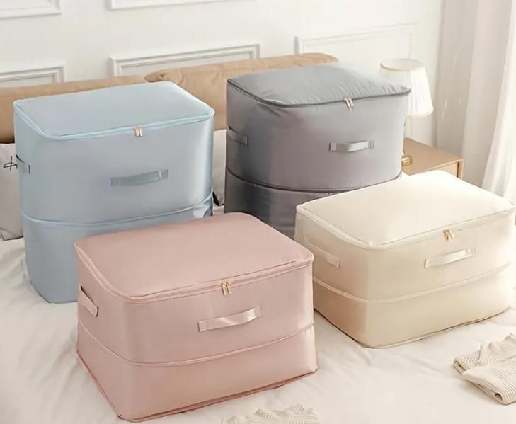 Ultra Space-Saving Self-Compression Organizer – Travel & Wardrobe Storage Bag (1 Pc)