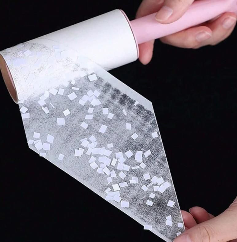 Reusable Lint Remover Roller for Clothes – Easy Fabric Cleaning Tool (1 Pc)