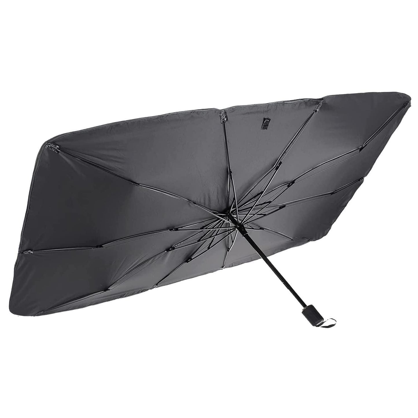 Car Windshield Sun Shade Umbrella – Alloy Steel Frame, Thermal Heat & UV Protection